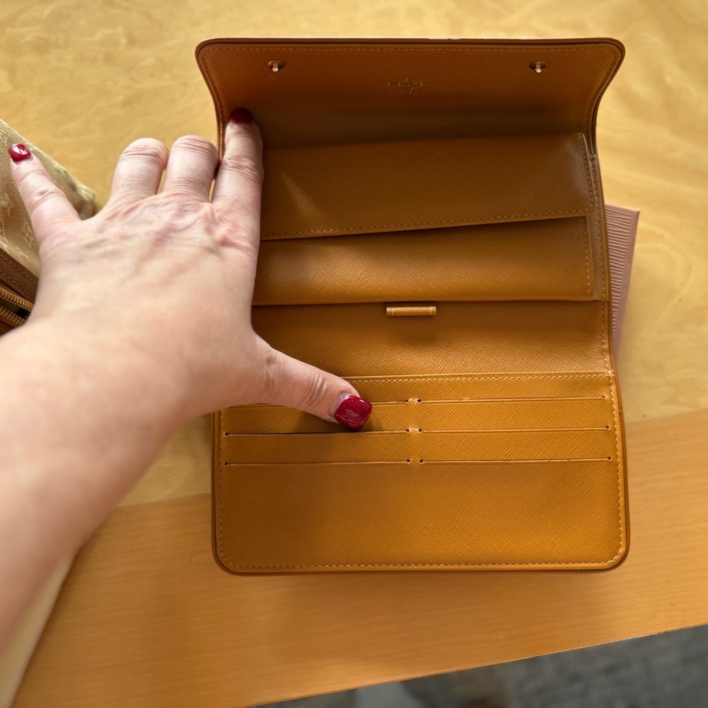 Louis Vuitton Beige Monogram Canvas Satchel with Tan Trim - Picture 6 of 6